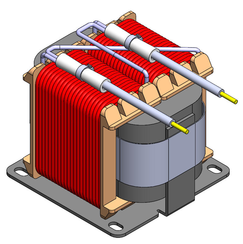 High Current CD-Type Amorphous Core Inductor